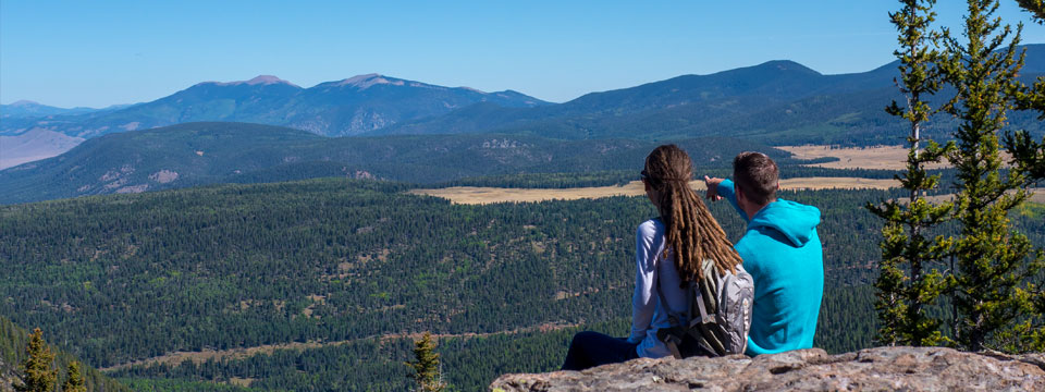 Hiking in New Mexico at Angel Fire Resort