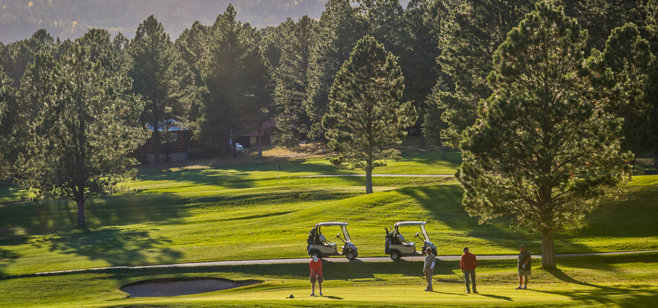 Golf Course Closing Day Angel Fire Resort