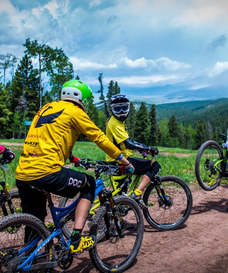summertime mountain biking angel fire resort