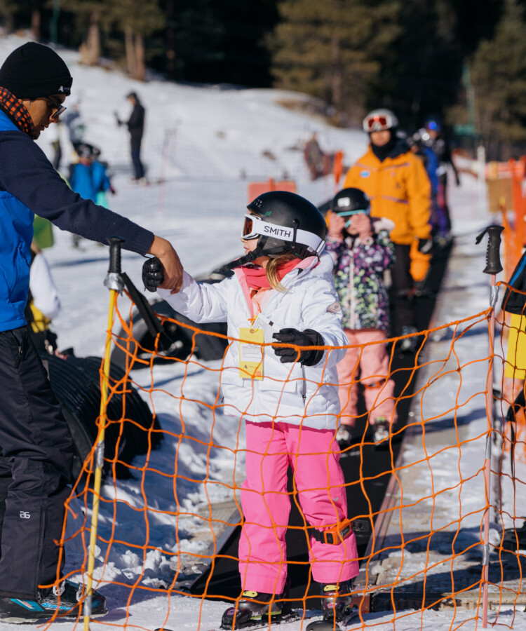 kids ski lesson ages 7-9