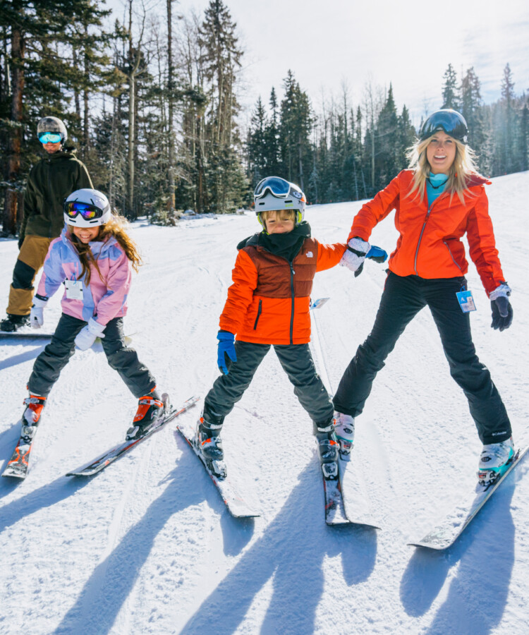 spring break family at Angel Fire Resort