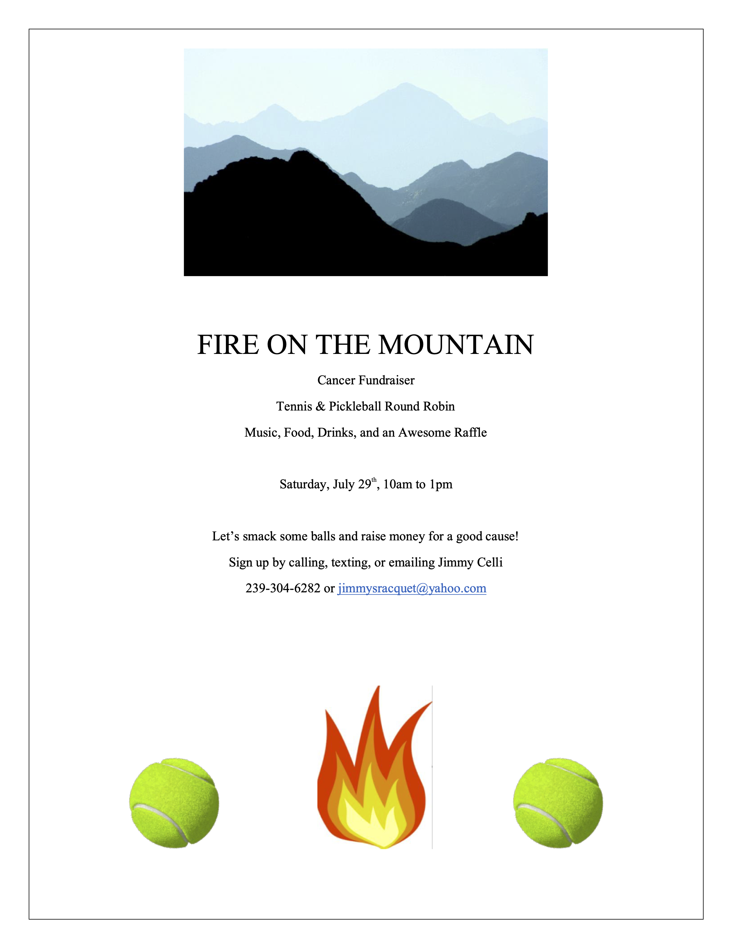 FIRE ON THE MOUNTAIN