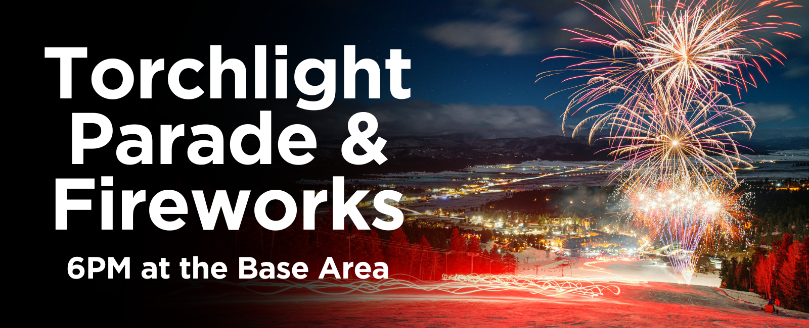 Torchlight Parade & Fireworks Angel Fire Resort