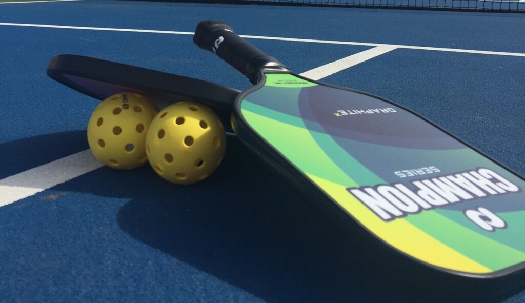 New pickleball courts coming soon.