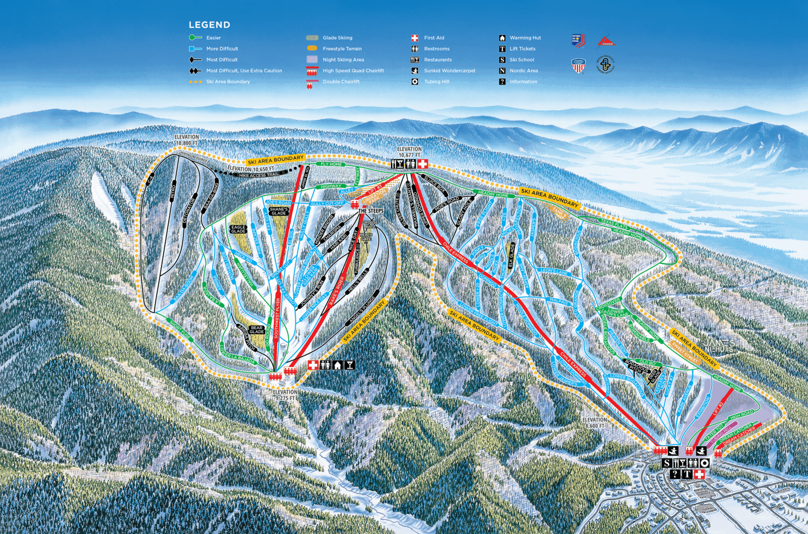 Trail Map - Angel Fire Resort