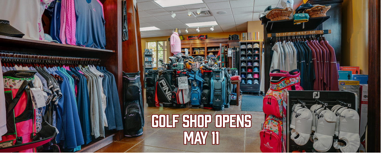 Golf Shop Opens