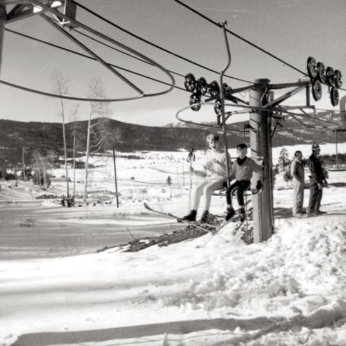 andy and sally on Lift 2