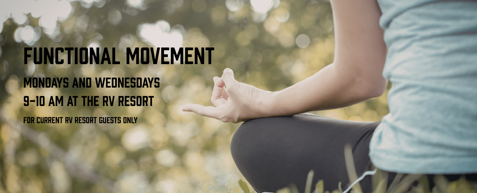 Functional Movement at RV Resort-M & W